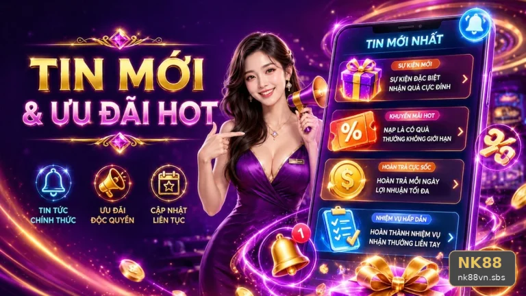 NK88 Tại nk88vn.sbs: Đọc Chi Tiết Giao Diện Tin Mới, Ưu Đãi Và Điều Kiện Khuyến Mãi – Hướng Dẫn Lập Kế Hoạch Nghỉ Giải Lao, Sử Dụng Công Cụ Tự Giới Hạn | Góc Kiểm Chứng Theo Tên Miền